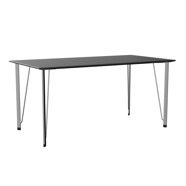 Fritz Hansen - FH3605 Schreibtisch Chrom / schwarz
