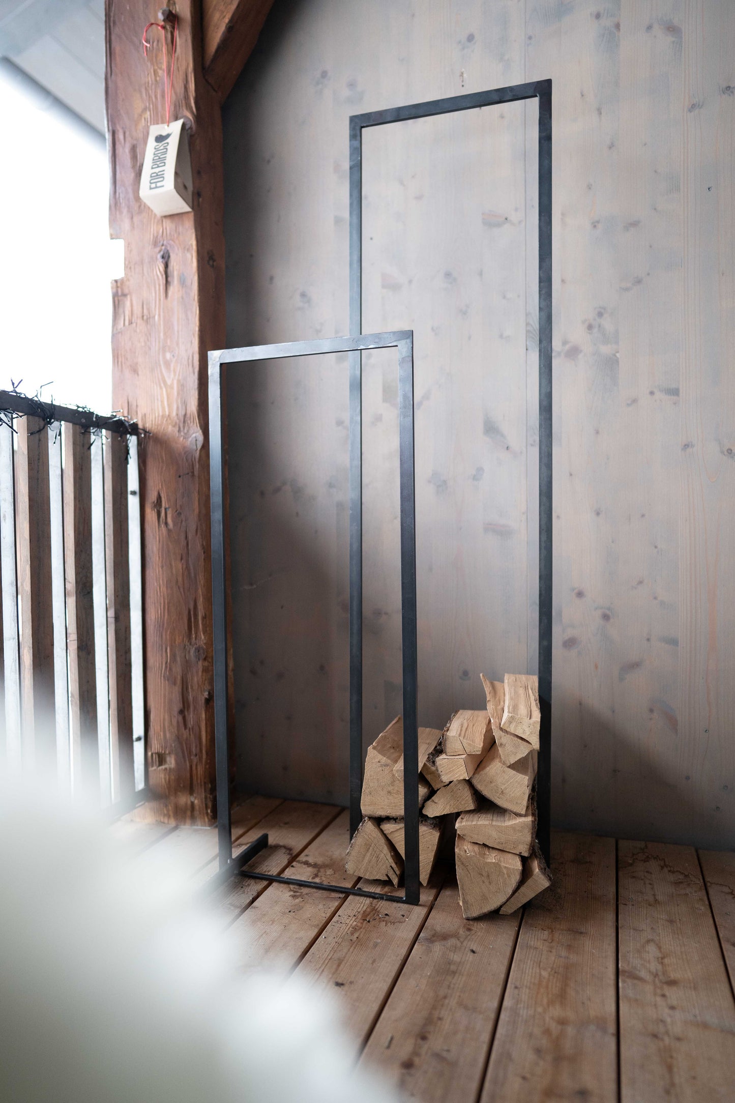 Raumgestalt - Kaminholzständer Woodtower