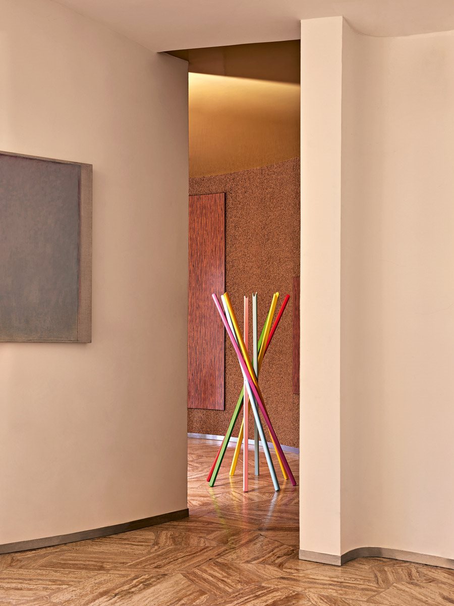 Zanotta - Sciangai Kleiderständer Weiß