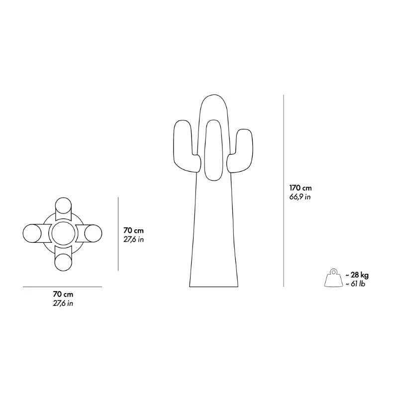 Gufram -  Another Green Cactus® 2018 Drocco / Mello