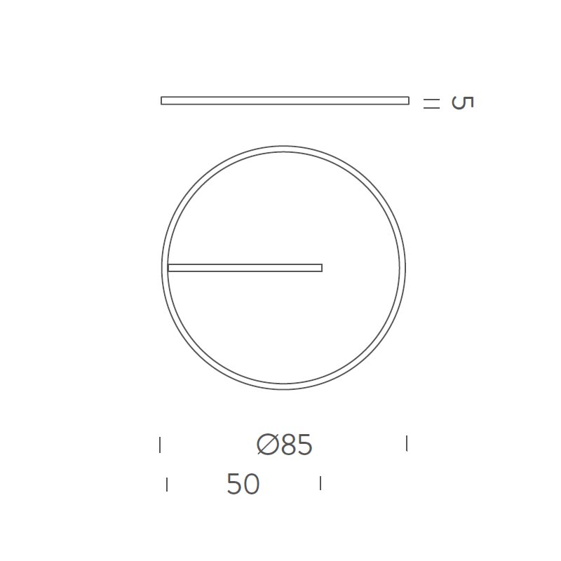 Nemo Lighting - Zirkol Ceiling 100 LED-Deckenleuchte