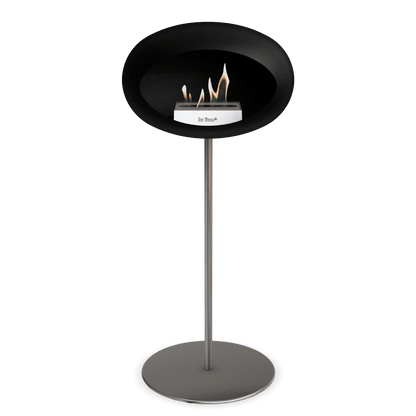 Le Feu - Black Ground Steel High Bioethanol-Kamin