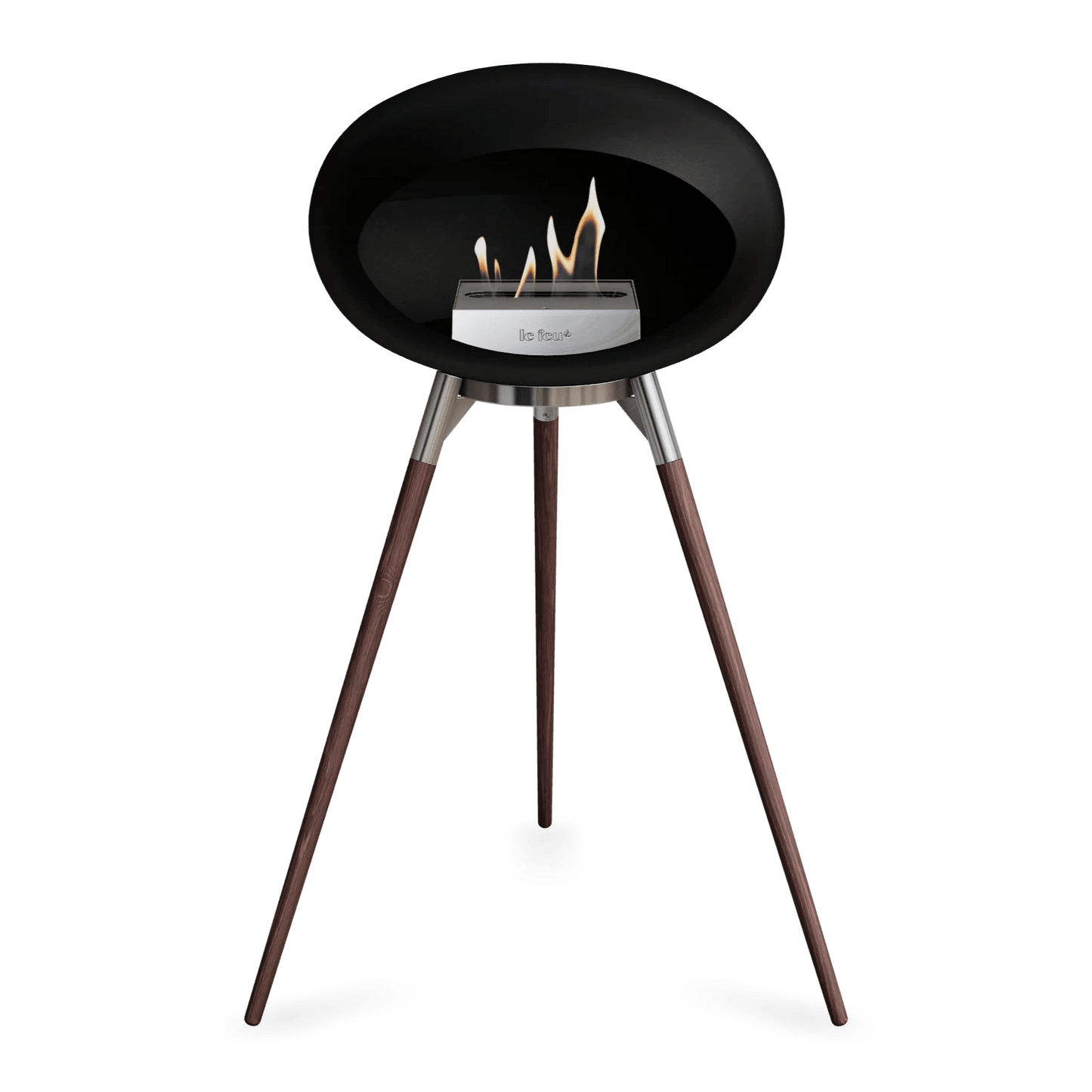 Le Feu - Black Ground Wood High Bioethanol-Kamin