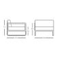 Bivaq - Sit Loungesofa Modul links