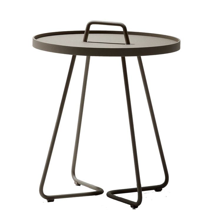 Cane-line - On-the-move Beistelltisch ⌀ 52 cm