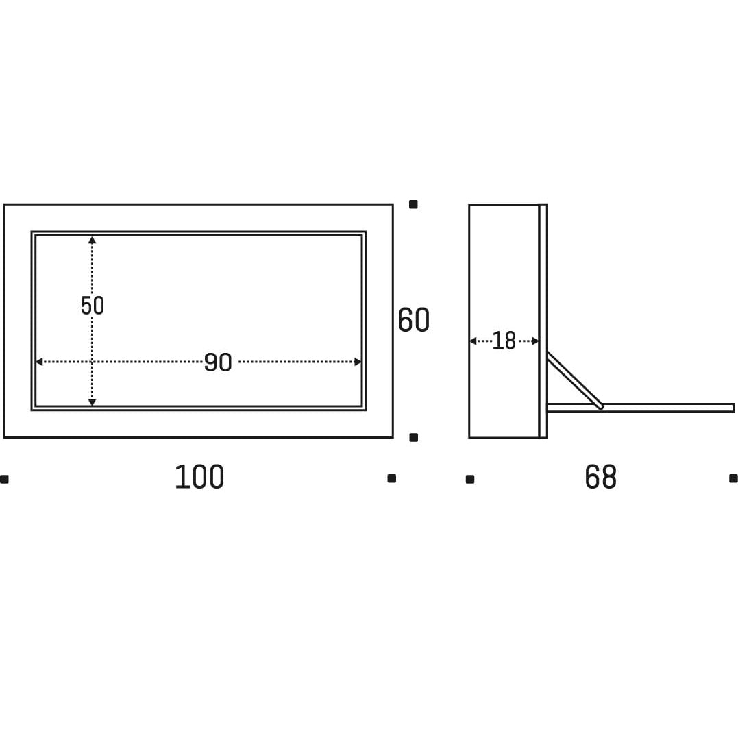 Ambivalenz - Fläpps Box Schreibtisch Weiss