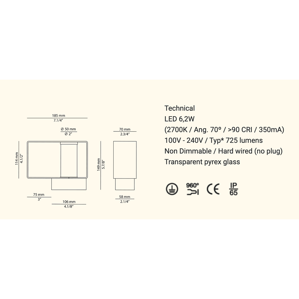   - Estiluz - Outdoor Stehleuchte Frame P-4054X                              