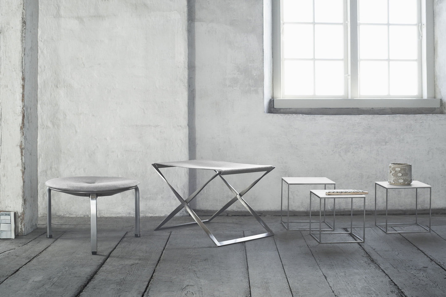 Fritz Hansen - PK71™ Beistelltisch 3er-Set