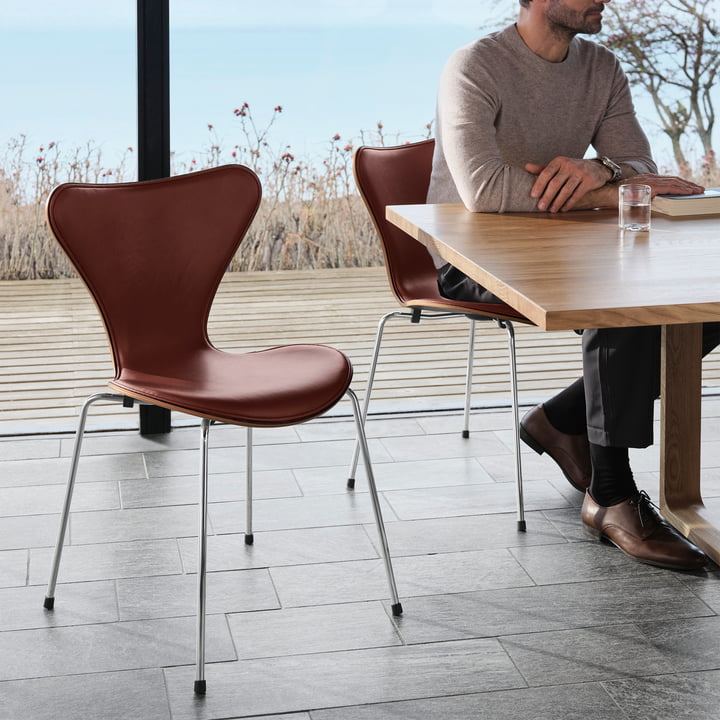 Fritz Hansen - Serie 7 3207 Stuhl Frontpolster