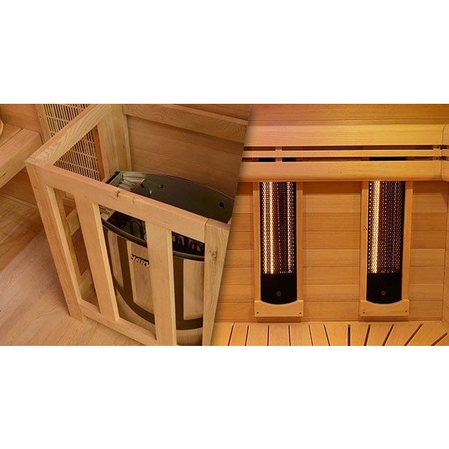   - Holl's - Hybrid Combi Sauna                              