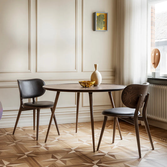 Mater - Accent Esstisch Ø 110 aus dunklem Eichenholz