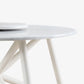 VELTHA® - Runder Tisch HERMU Carrara-Marmor Lazy Susan