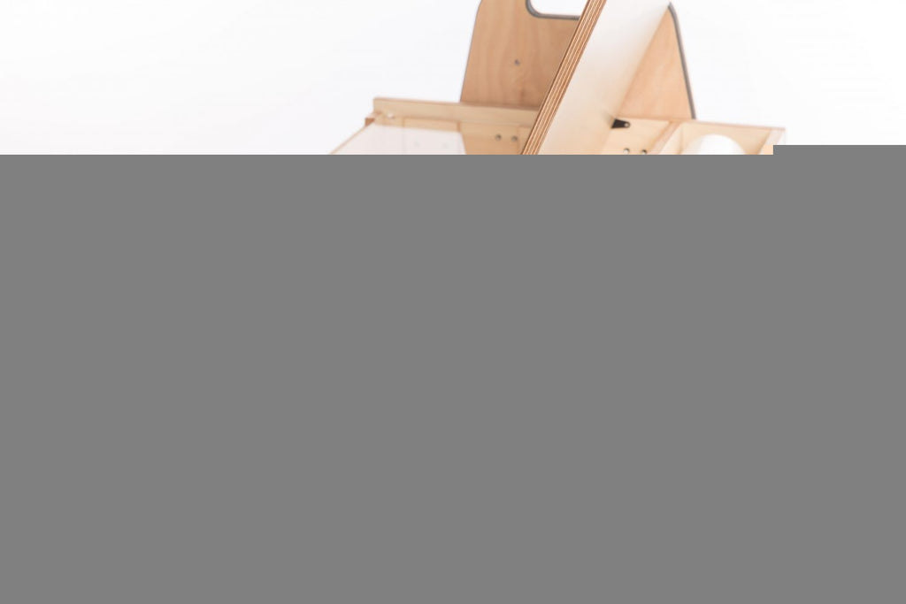 Adjustable Children Montessori Table and Chair Set Julle - Mint Green