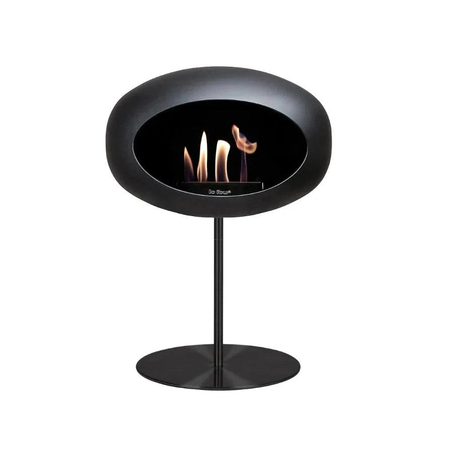 Le Feu - Black Ground Steel Low Bioethanol-Kamin