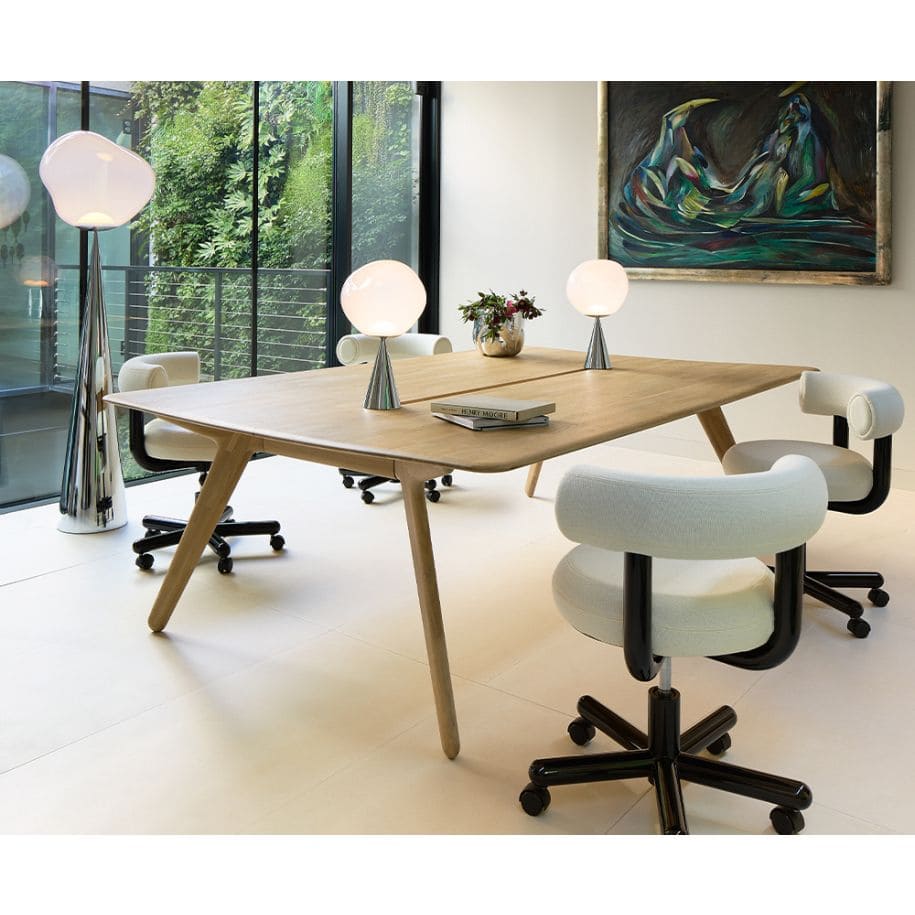 Tom Dixon - Fat Bürostuhl Kvadrat Dunkelgrau