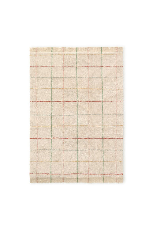 Washable Rug Colorful Lines, 90 x 130 cm