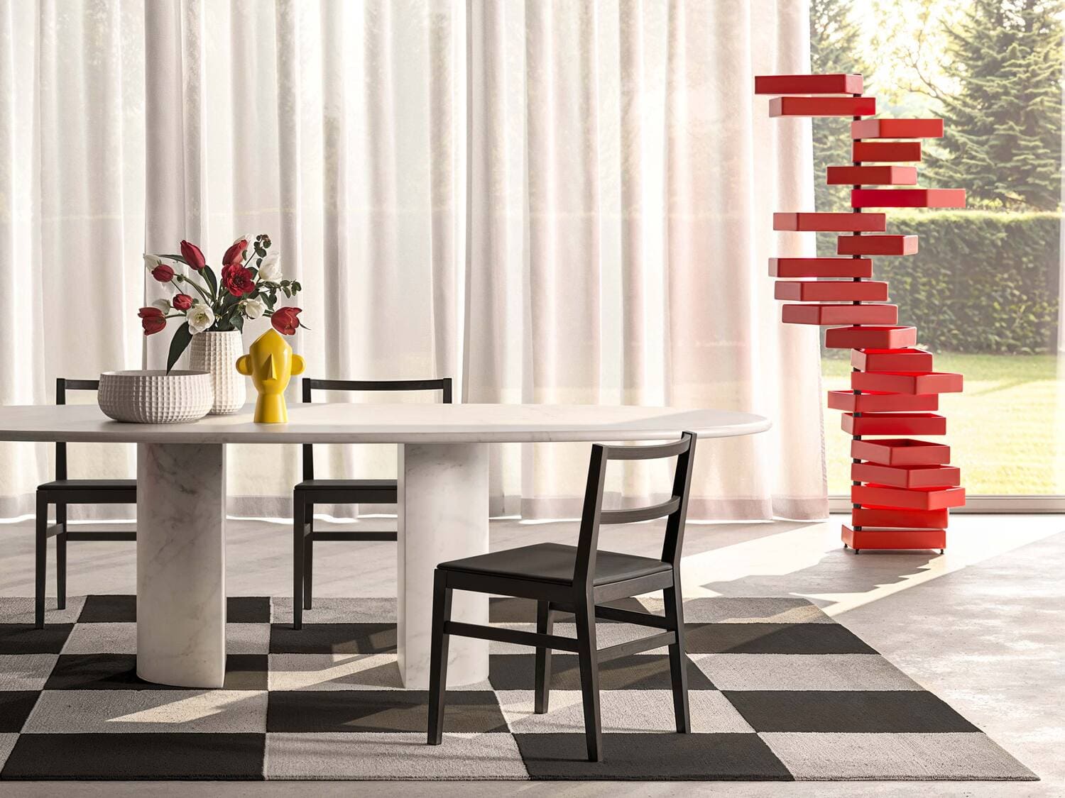 Cappellini -  Revolving Cabinet Standregal Shiro Kuramata