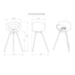 Le Feu - Black Ground Wood High Bioethanol-Kamin
