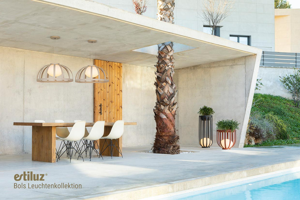 Estiluz - Bols T-4023X Deckenleuchte Outdoor