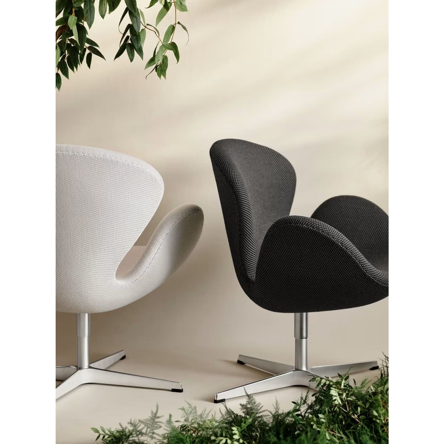 Fritz Hansen - Swan Chair Sessel Leder