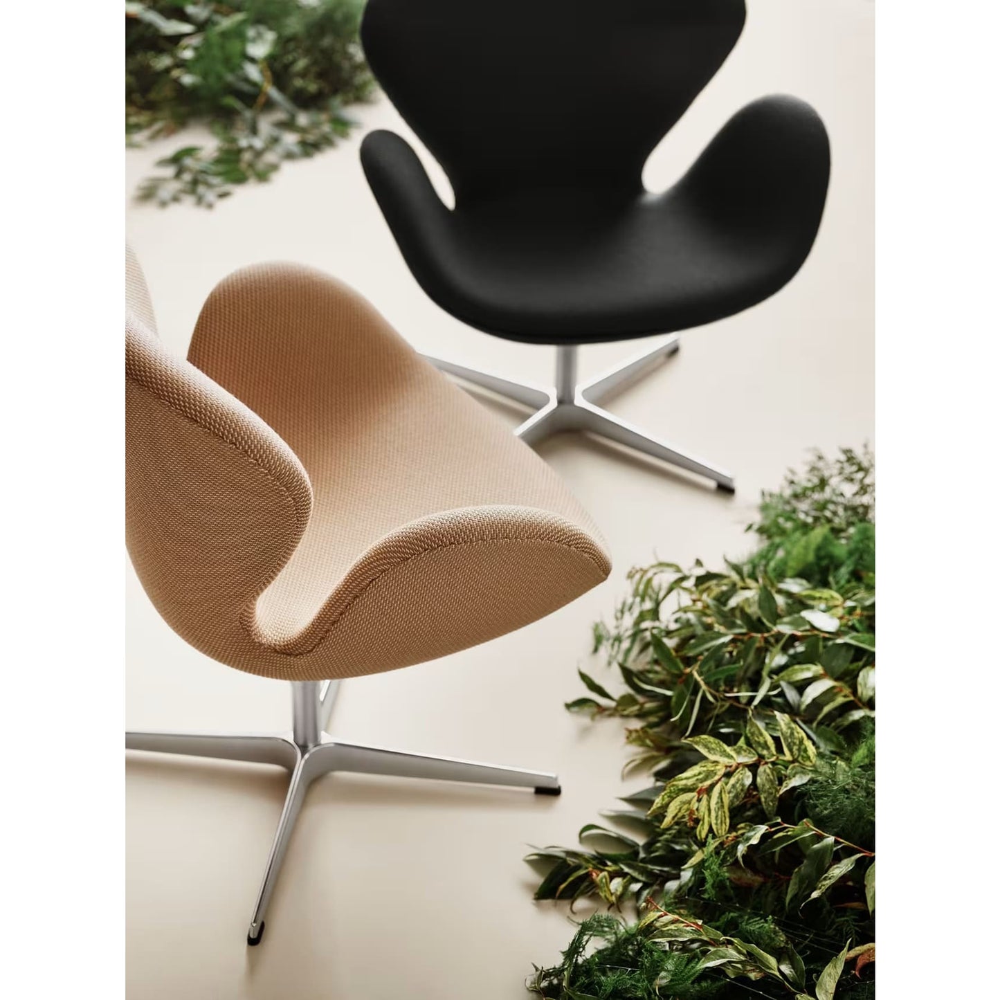 Fritz Hansen - Swan Chair Sessel Leder