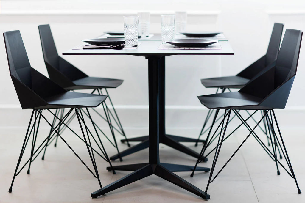 Vondom - 4er-Set Faz Stuhl Edelstahlbeine