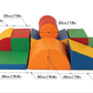 Soft Play 8 Foam Block Set - Multicolor Adventurer