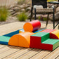 Soft Play 8 Foam Block Set - Multicolor Adventurer