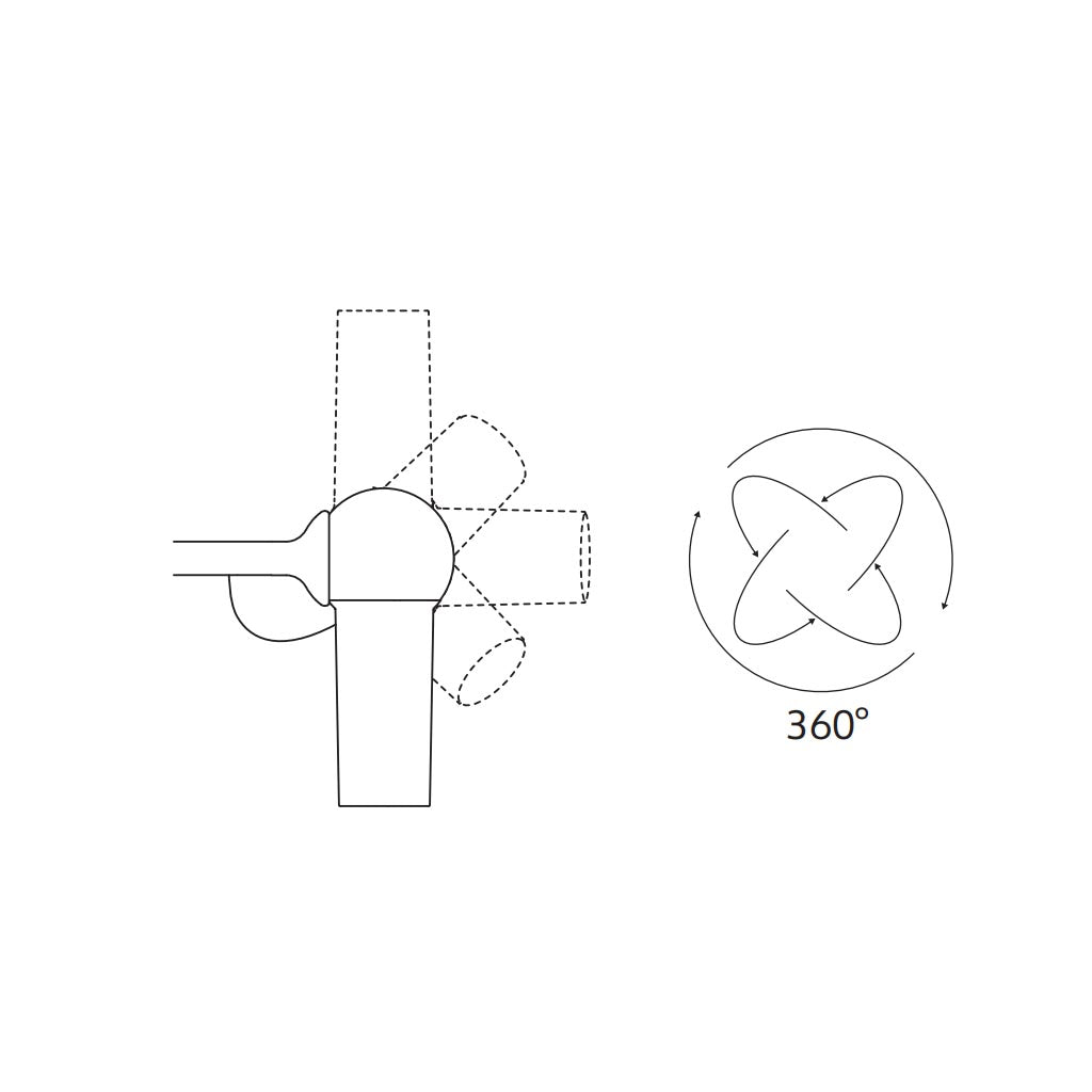 Kundalini - Bird LED-Stehleuchte