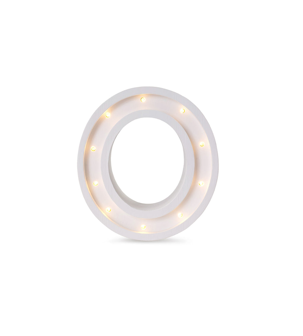 Little Lights Letter Lamp - O