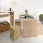 Raumgestalt - Outdoor-Hocker aus Douglasie