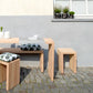 Raumgestalt - Outdoor-Hocker aus Douglasie