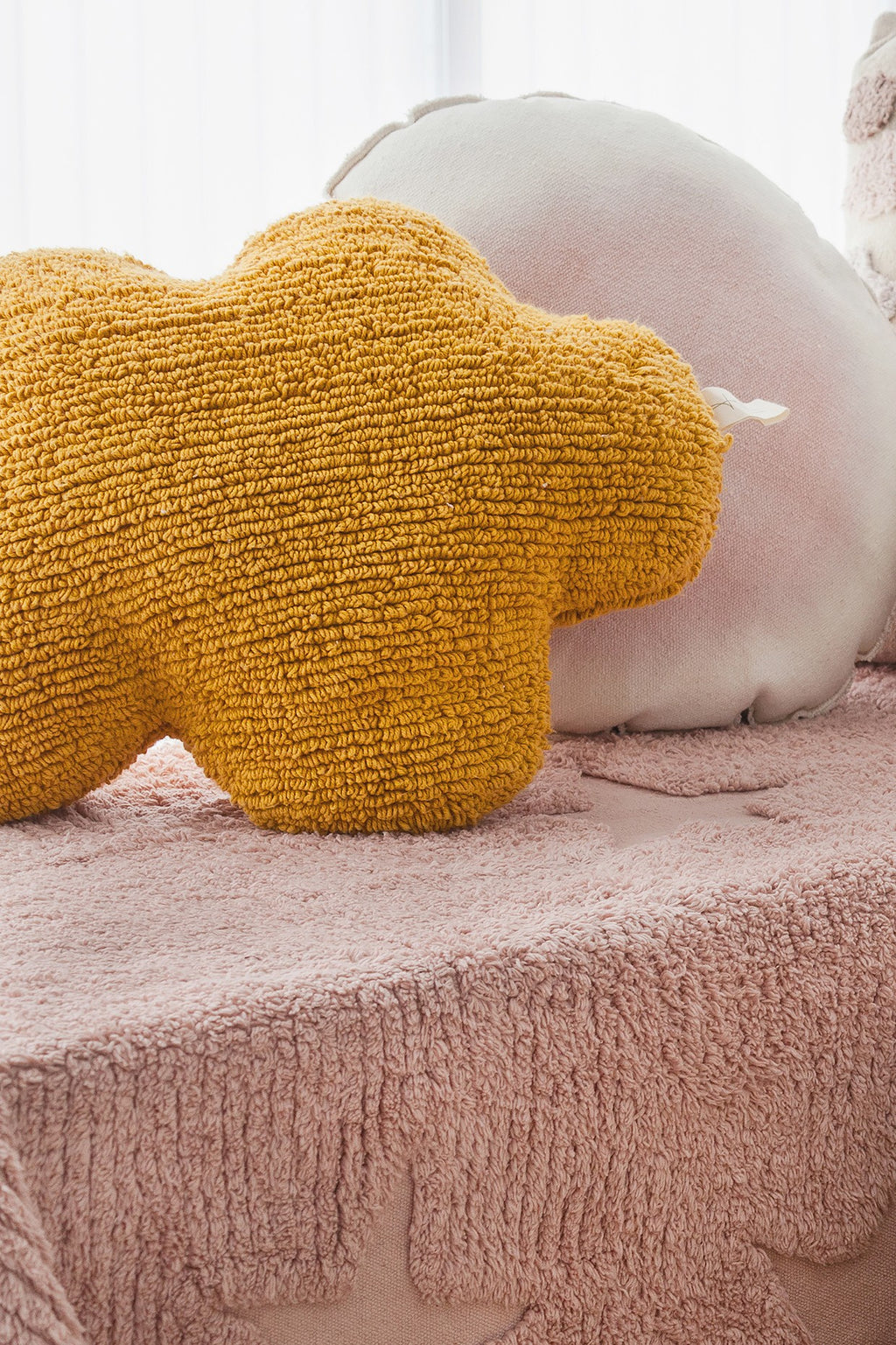 Pillow Cloud - Mustard