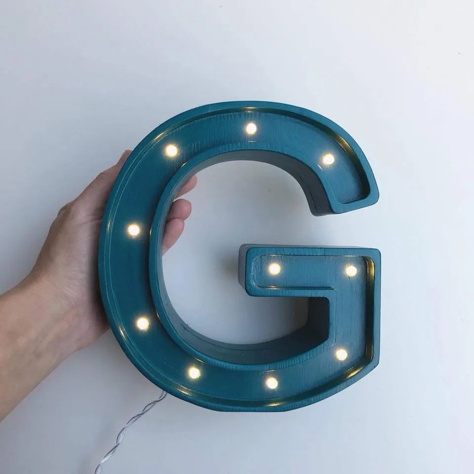 Little Lights - Buchstaben Lampe - J