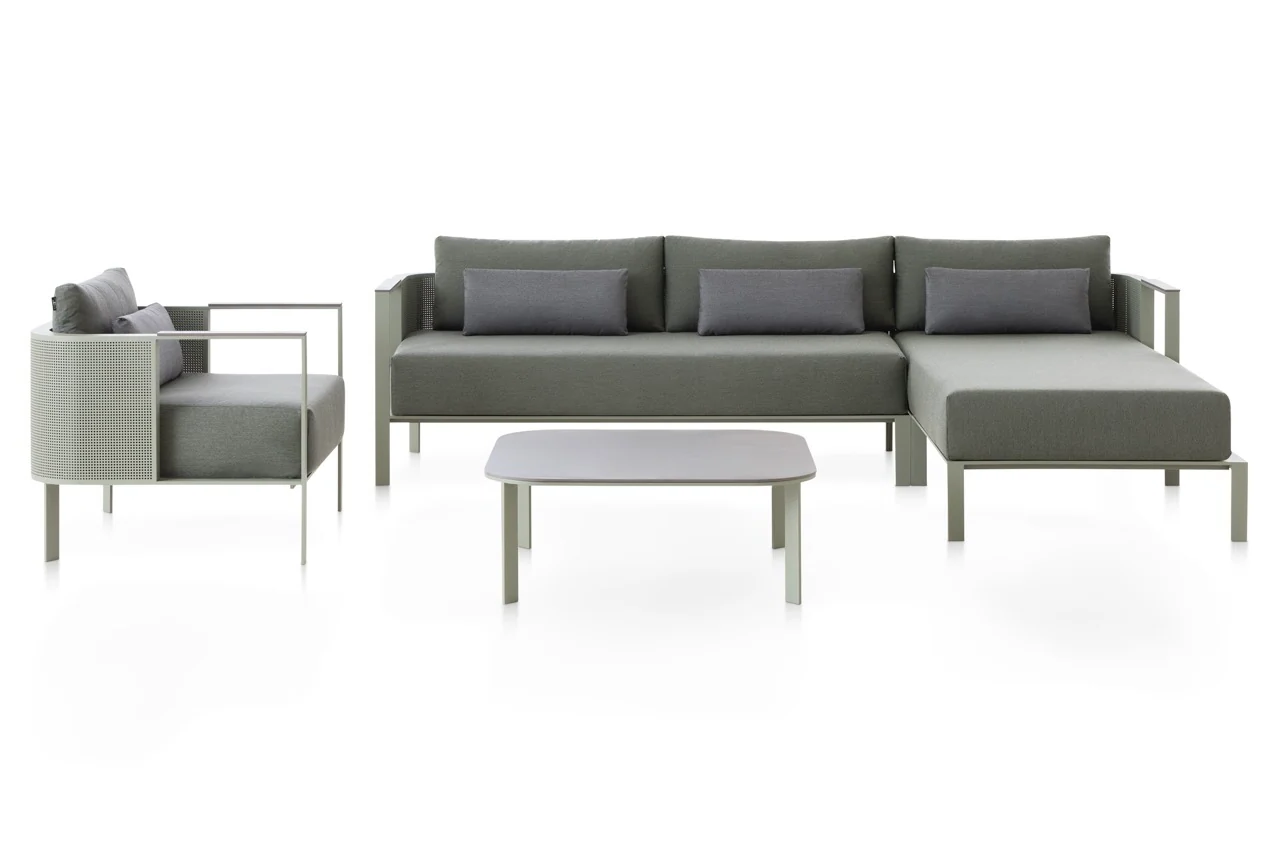 Gandia Blasco - Solanas Sofa Endmodul links Sectional 1