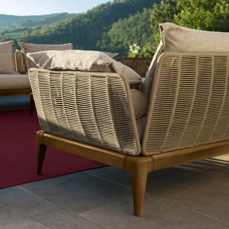 Talenti - Cruise Teak 3er Loungesofa