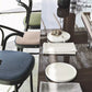 GTV Thonet - Säule Esstisch Canaletto-Nussbaumplatte