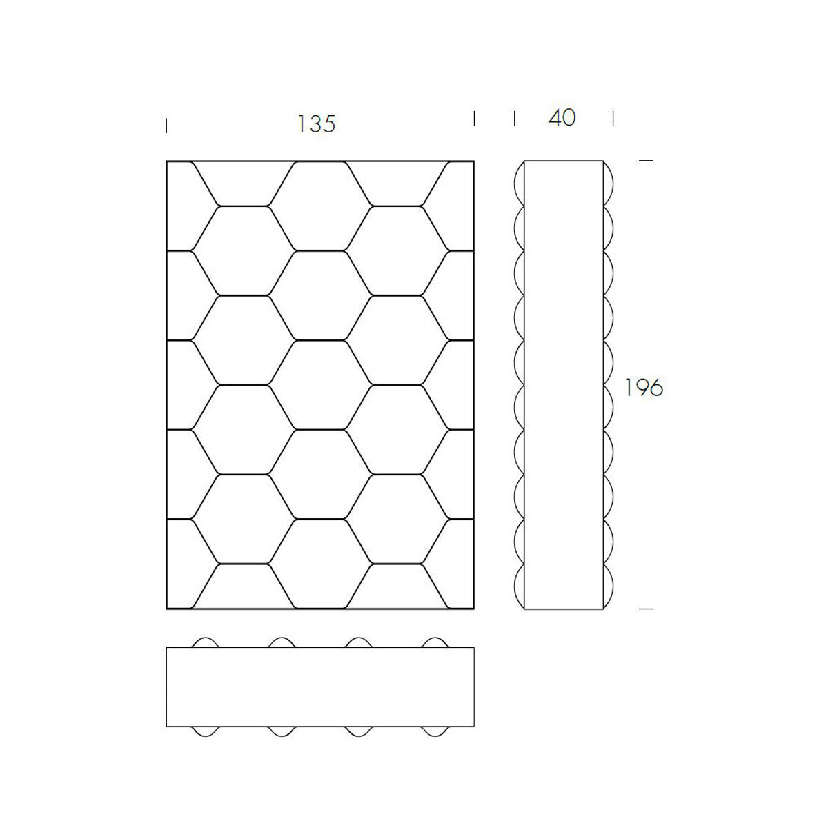 Tonin Casa - HONEYBOOK T6489S Bücherregal