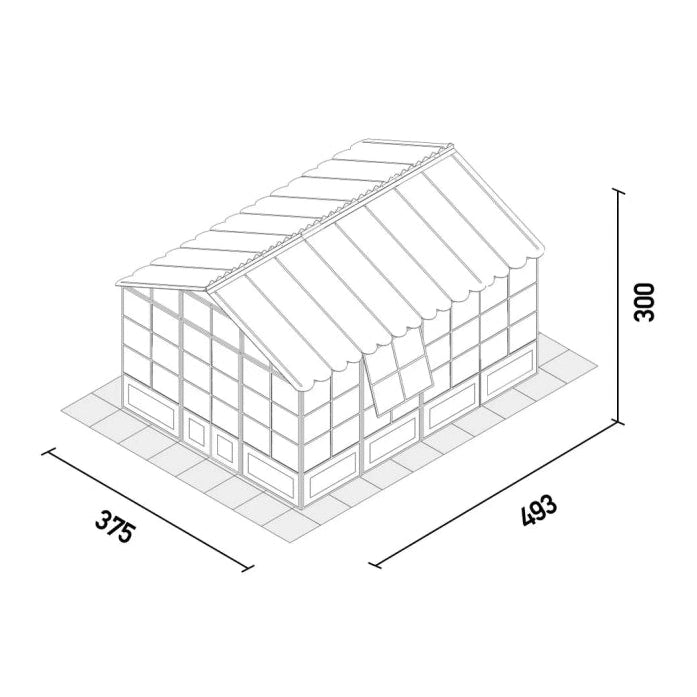 Unopiu - Gewächshaus Orangerie 2.0