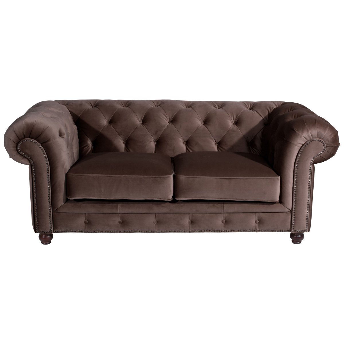 Max Winzer - 2- Sofa Orleans Samtvelour in 8 Farben