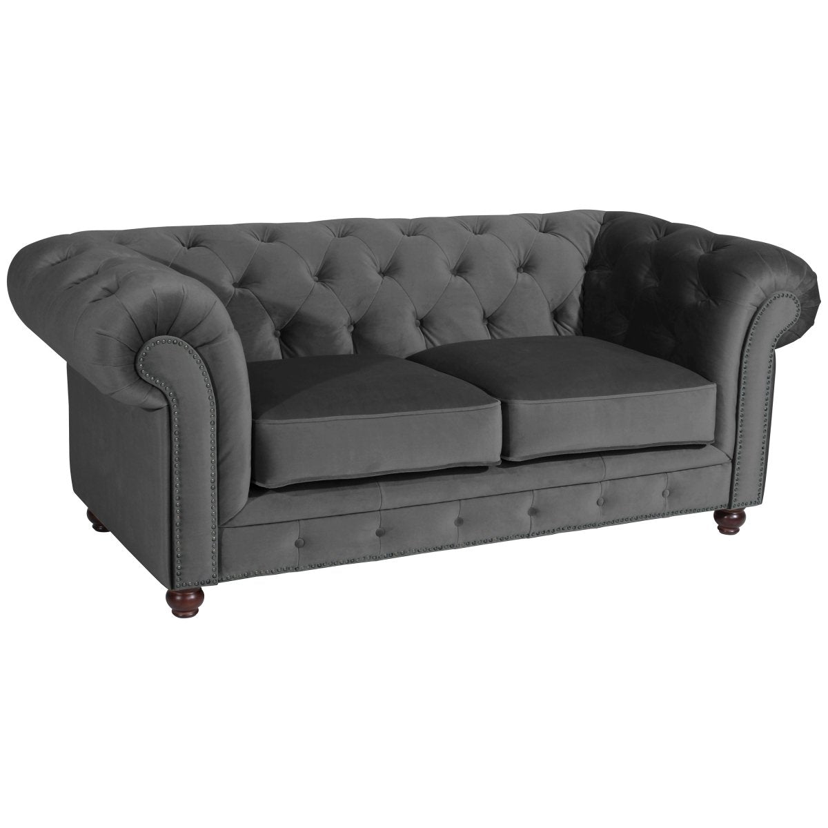 Max Winzer - 2- Sofa Orleans Samtvelour in 8 Farben