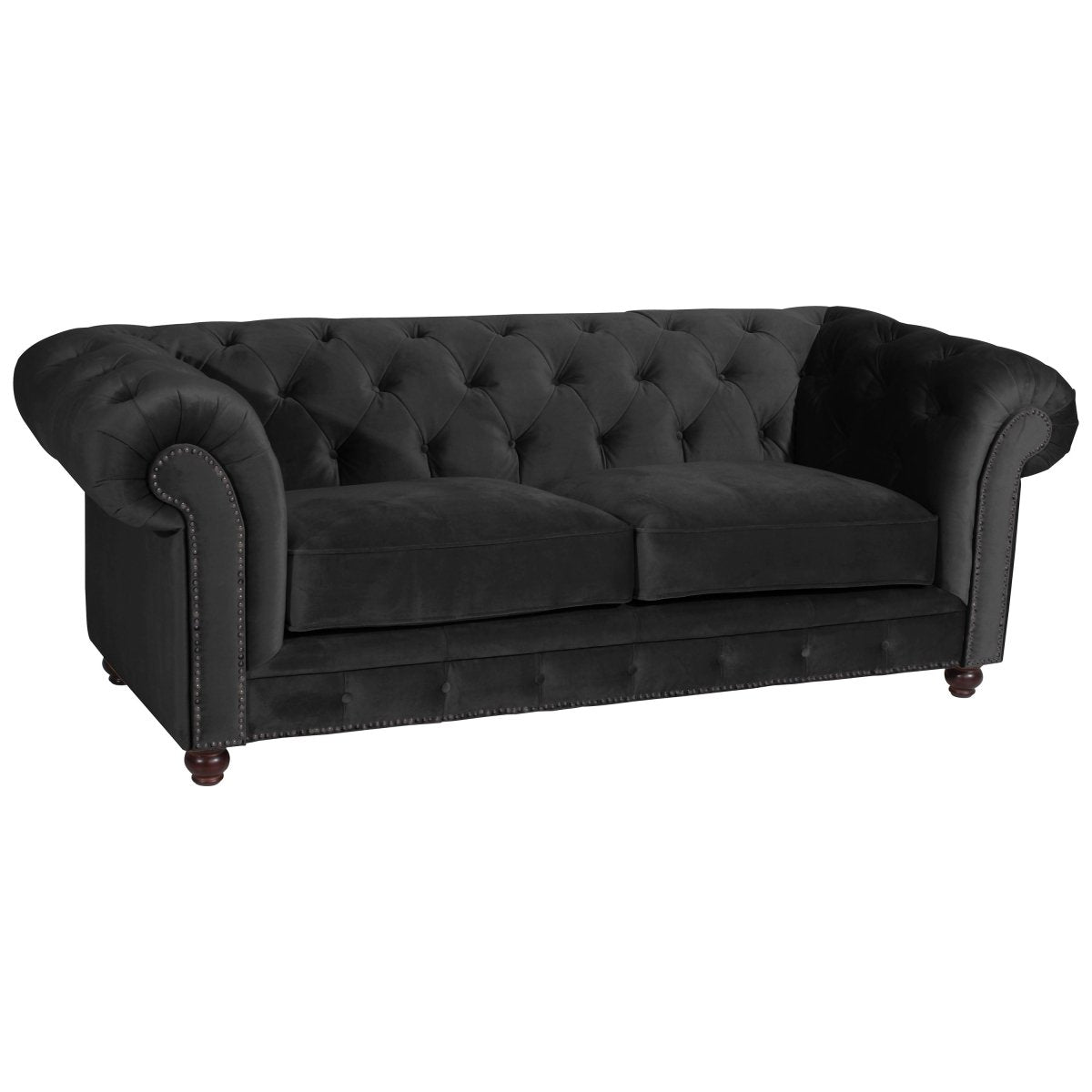 Max Winzer - 2,5-Sitzer Sofa Orleans Samtvelour in 8 Farben