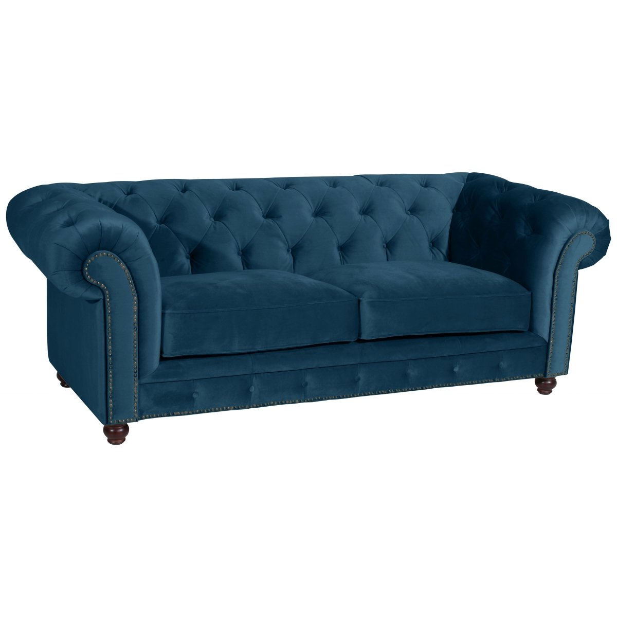 Max Winzer - 2,5-Sitzer Sofa Orleans Samtvelour in 8 Farben