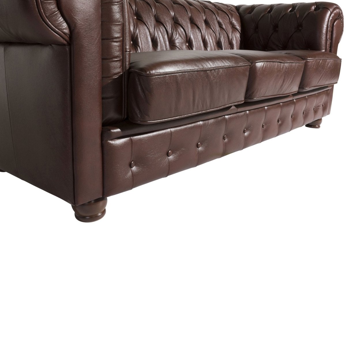 Max Winzer - 3-Sitzer Sofa Bridgeport 100% Wischleder in 2 Farben