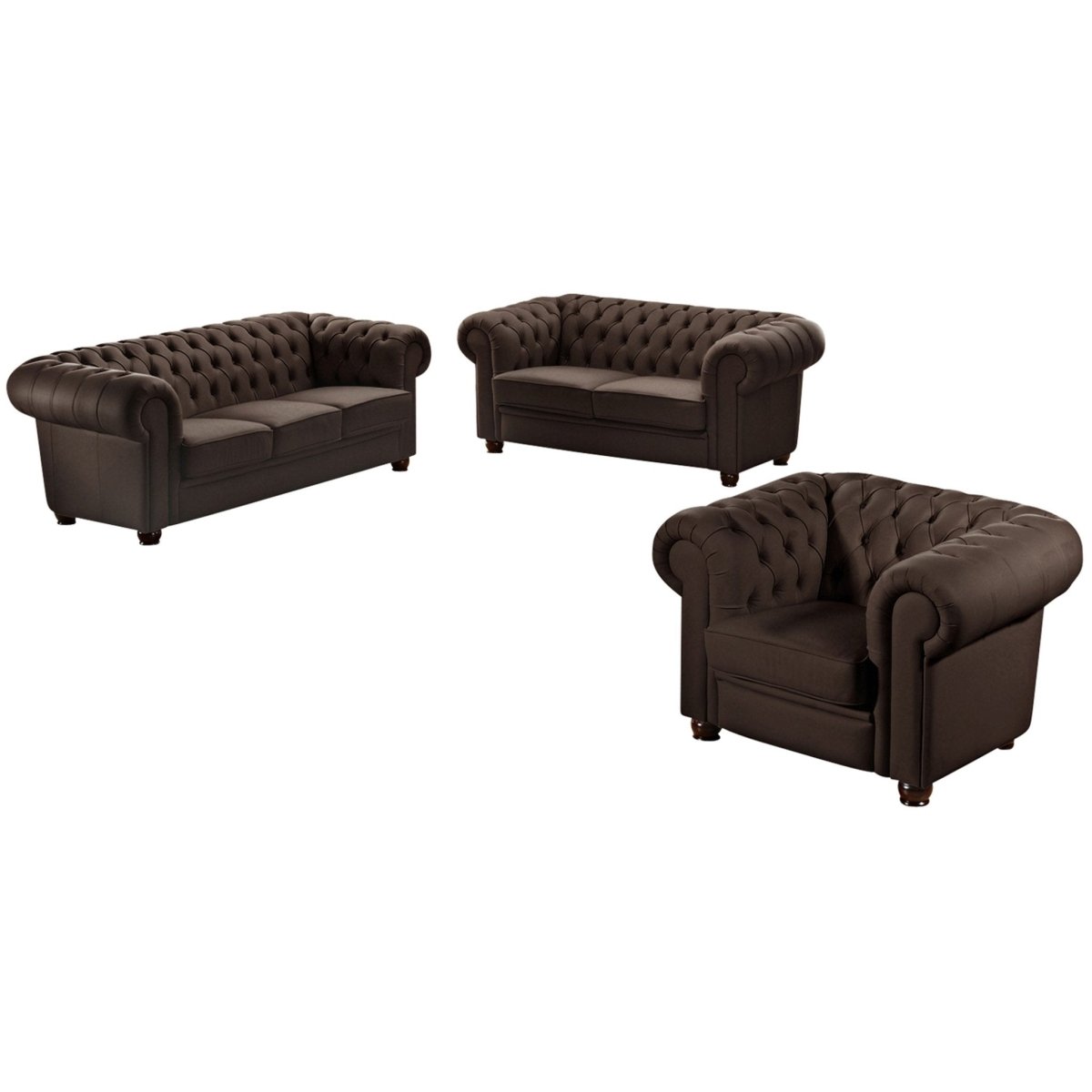 Max Winzer - 3-Sitzer Sofa Chandler Kunstleder