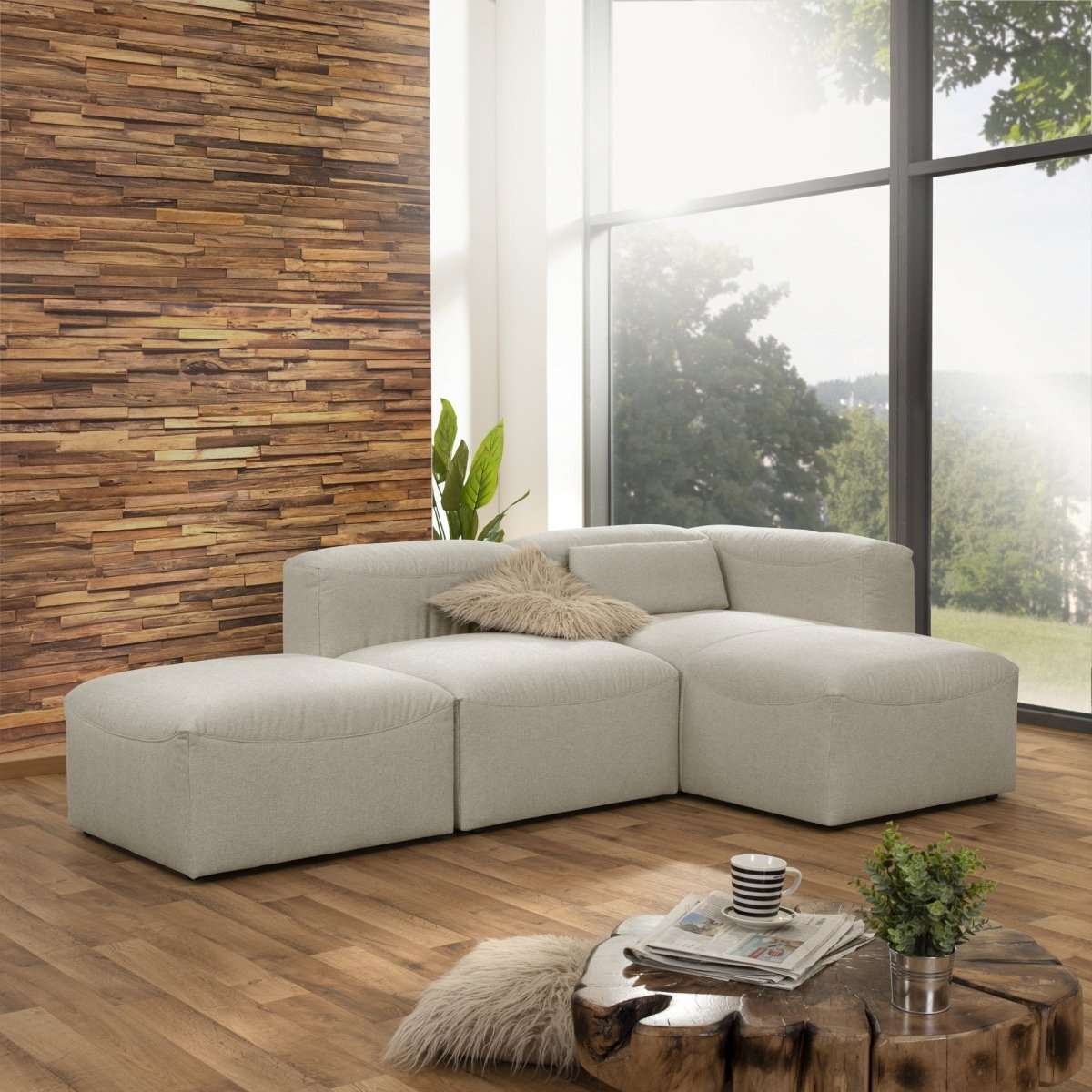 Max Winzer - Lena modulares Sofa-Set 03 Creme