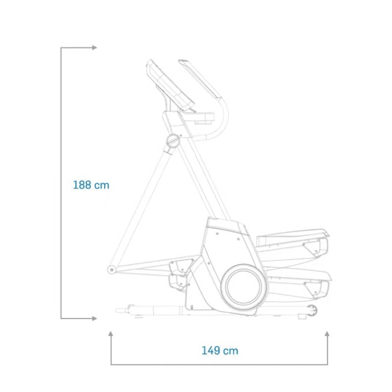 NordicTrack - Crosstrainer FreeStride Trainer FS14i