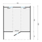 Tuindeco - Thermowood Saunafass Ø195x250
