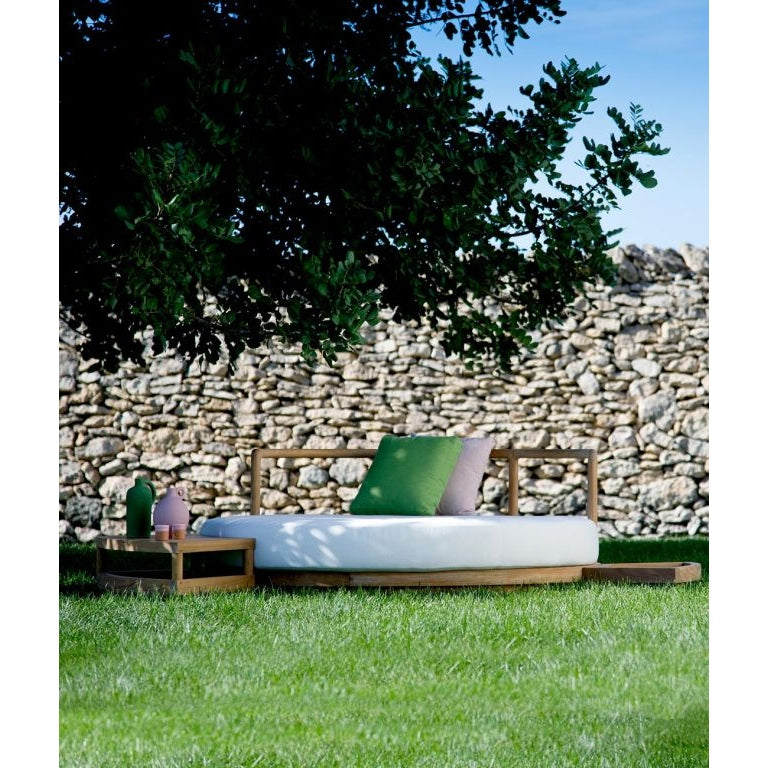 Unopiu - Lounge Insel / Daybed Pevero aus Teakholz